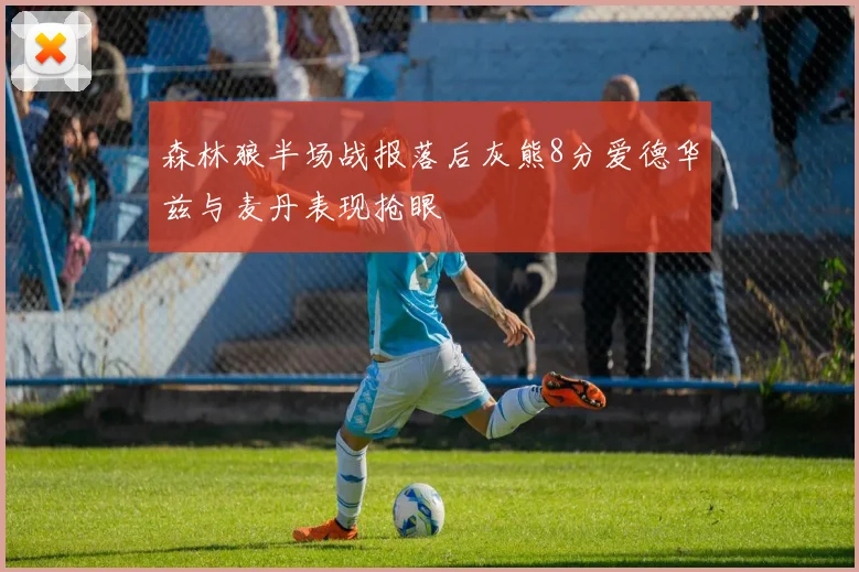 森林狼半场战报落后灰熊8分爱德华兹与麦丹表现抢眼